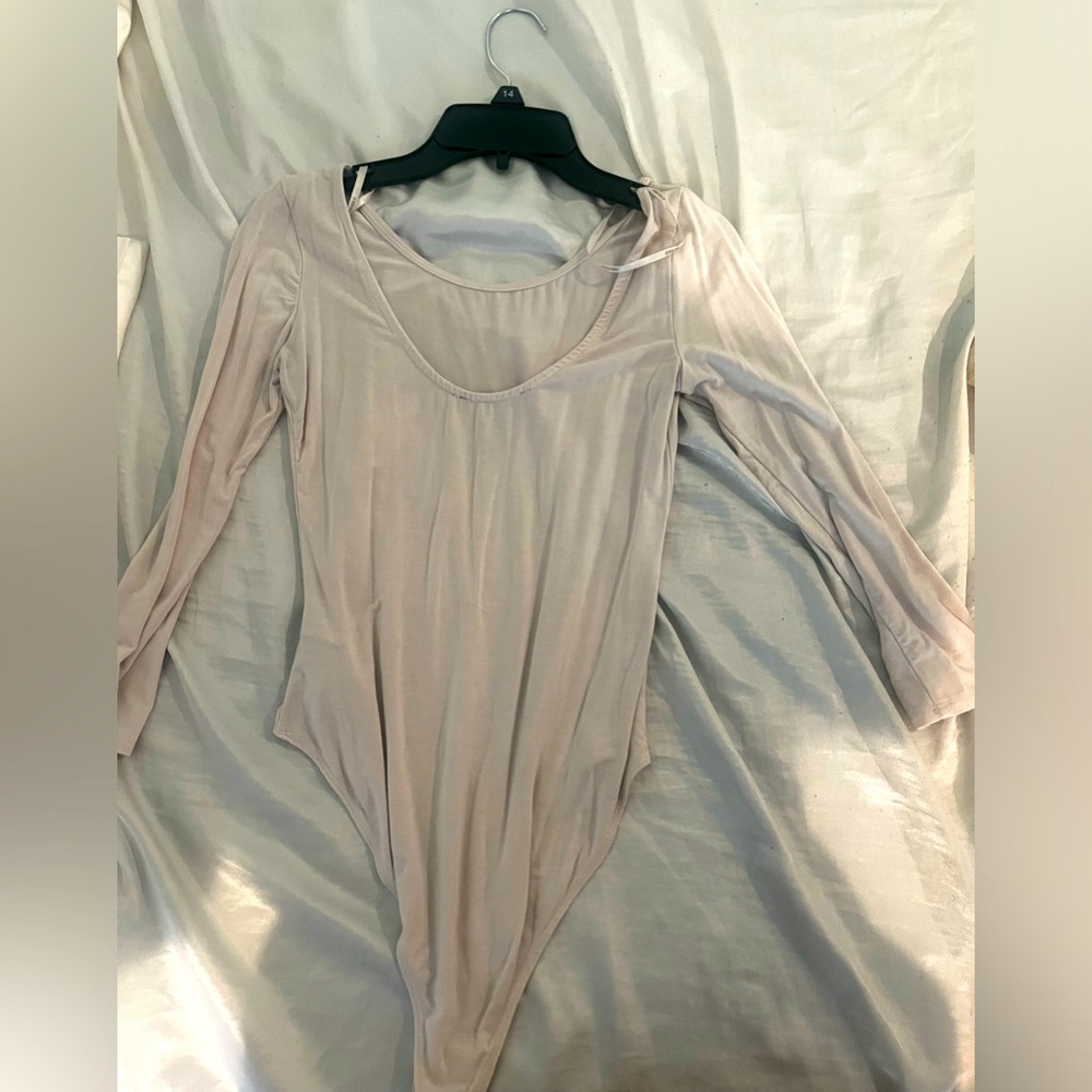 -Light Pink Small Bodysuit